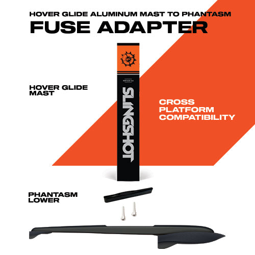 Adaptateur de mât en aluminium Hover Glide à fusible Phantasm Sports
