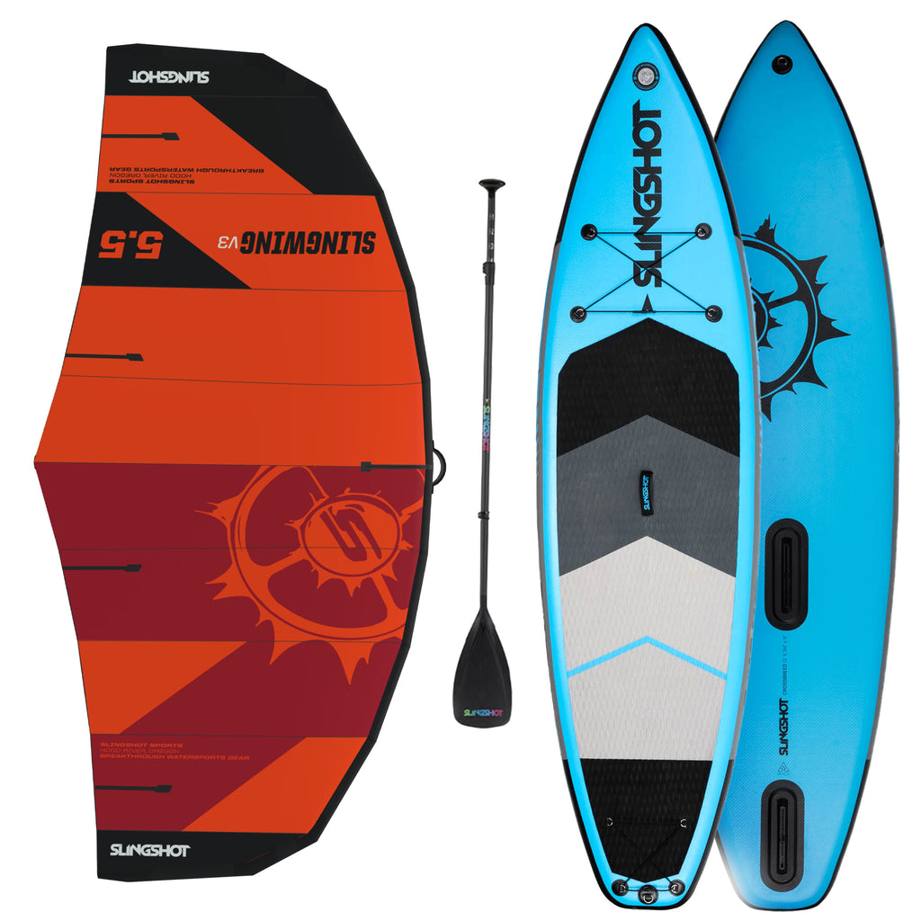 Crossbreed 11' Airtech Package w/ SUP WINDer + SlingWing V3 3.0m Package