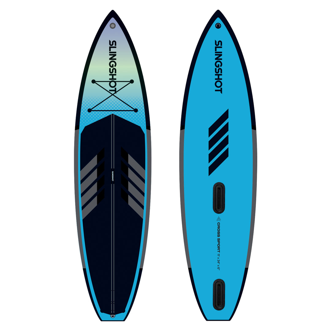 Cross Sport 11'0 Airtech Stand Up Paddle, Windsurf, and Wing Foil Board | Slingshot Sports