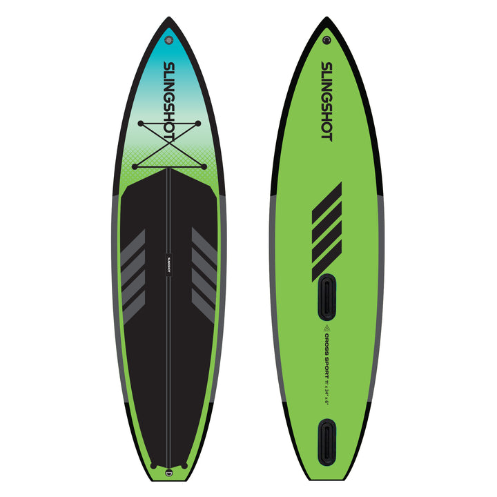 Cross Sport 11'0 Airtech Stand Up Paddle, Windsurf, and Wing Foil Board | Slingshot Sports