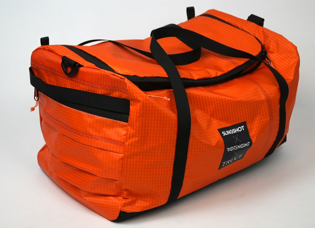 Uzip Duffle - Made from Upcycled Kites
