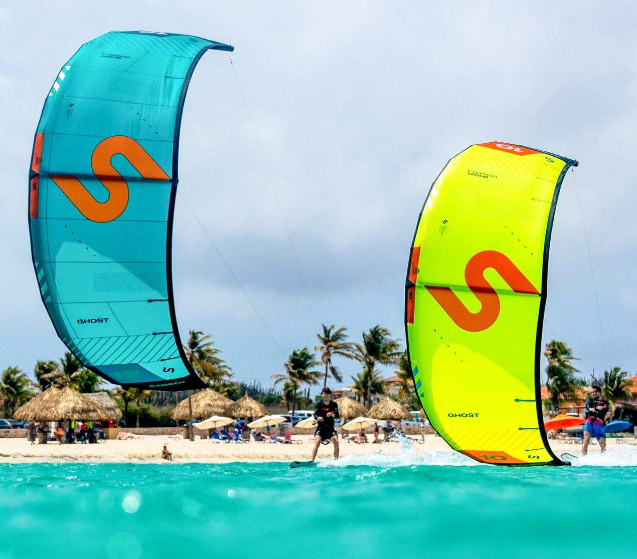 Kitesurfing kite on sale