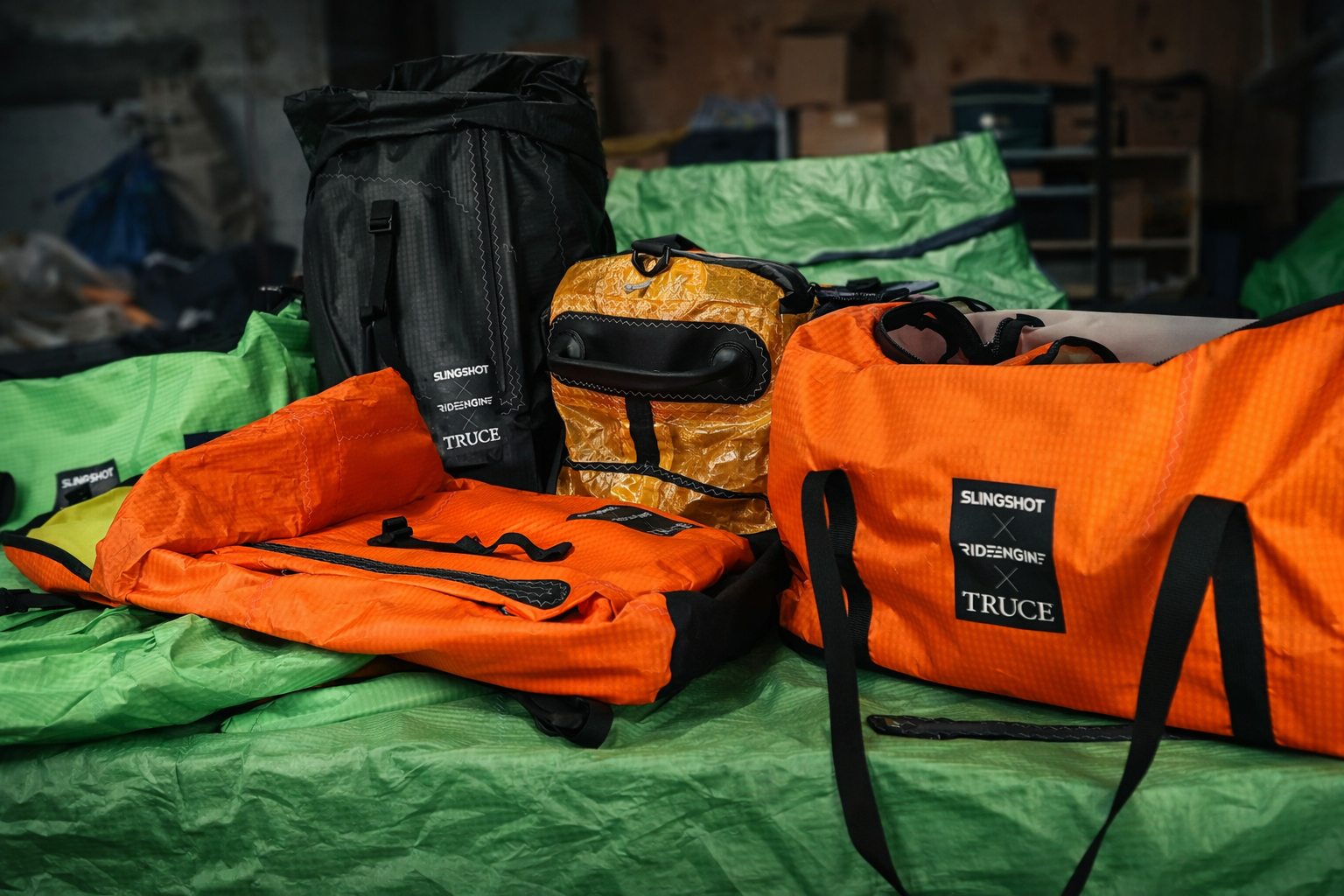 Truce and Slingshot Colab Bags