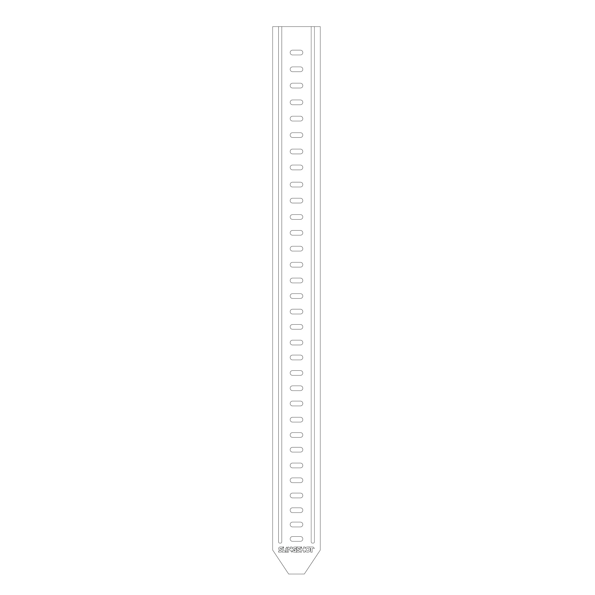 Slingshot 2023 Gummy Strap - Multiple Colors | Wake Boot Strap