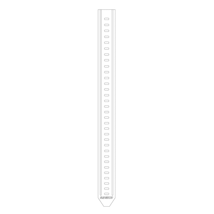 White Gummy Strap | Slingshot Sports