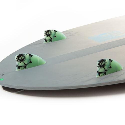 Pack de 3 ailerons de skim symétriques G10 2" Slingshot Sports