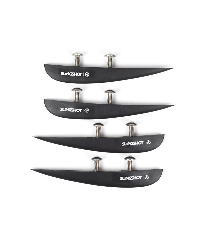 6" Wake Fin- pack of 4, blackSlingshot Sports