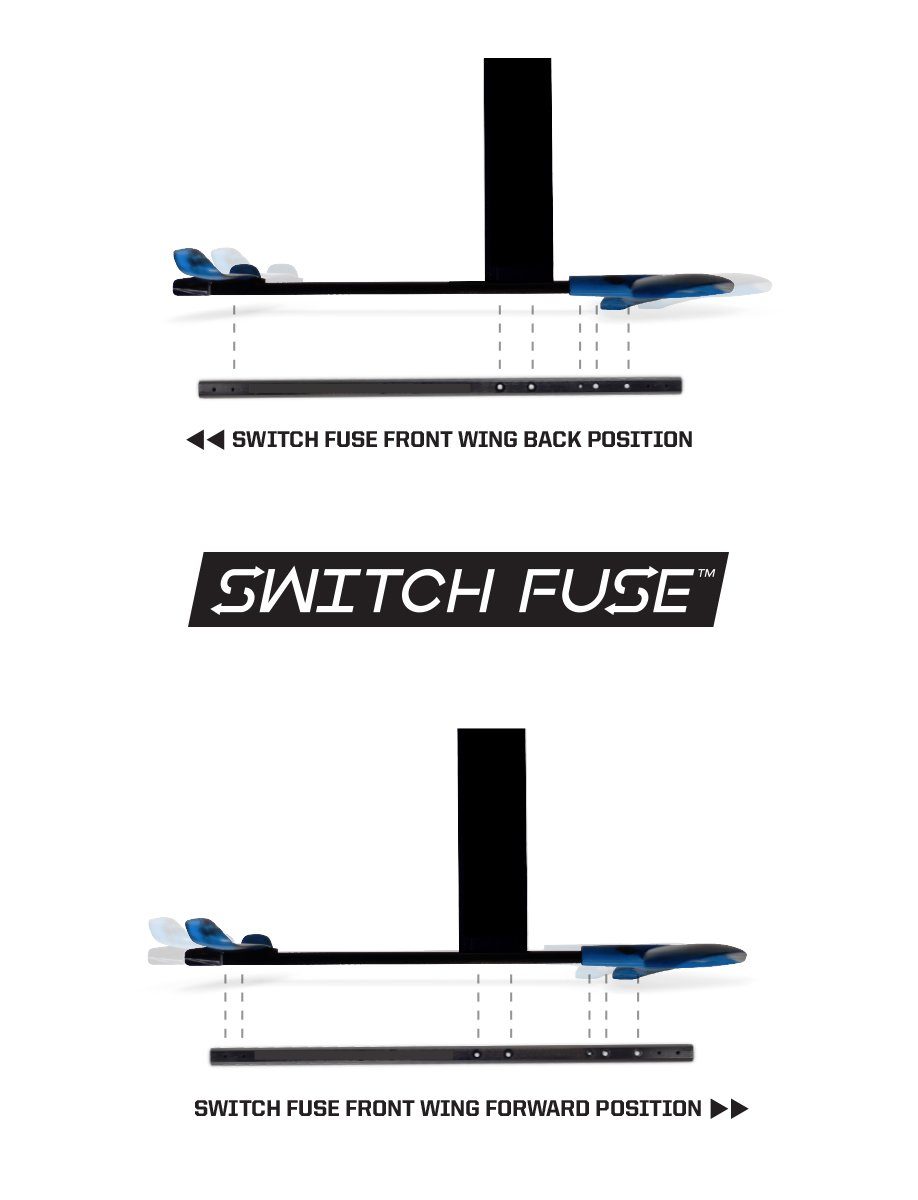 Hover Glide Forged Switch Long Fuse 78cmSlingshot Sports