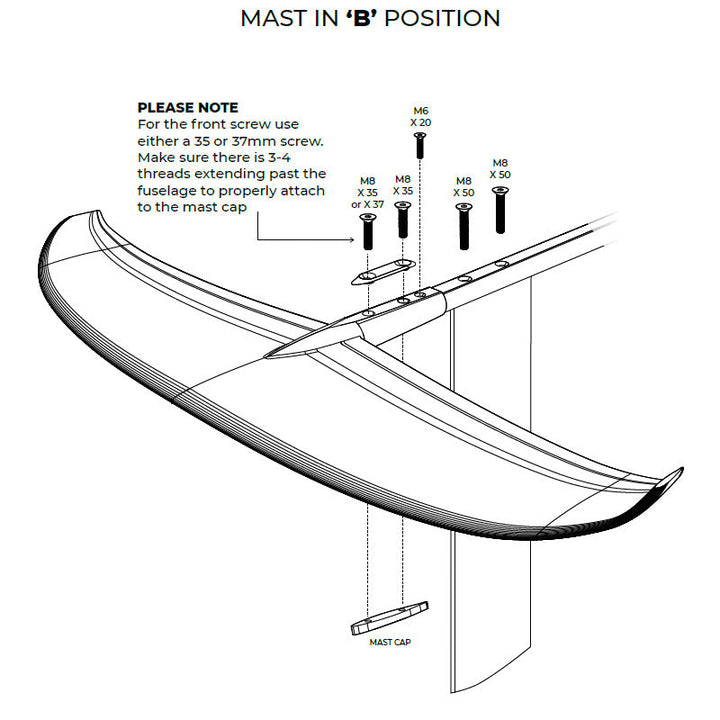 Hover Glide Front Wing Tightening ShimSlingshot Sports