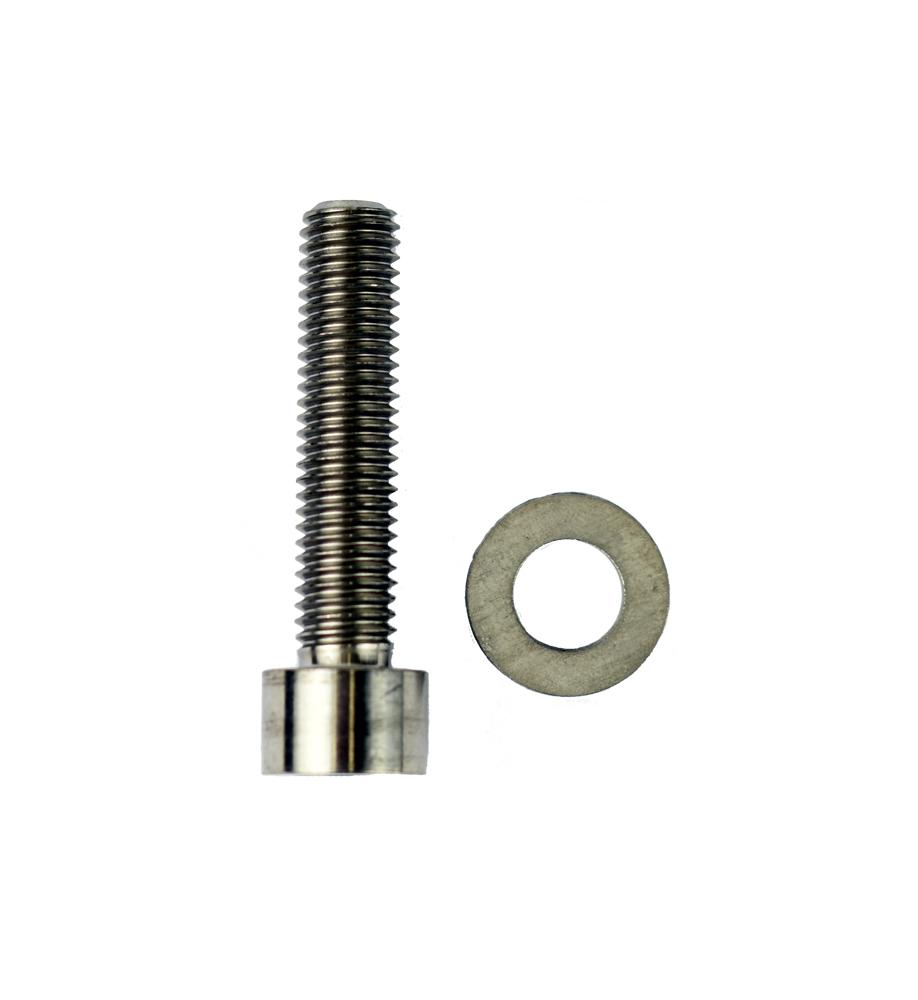 Hover Glide M10 x 45mm Titanium Bolt (socket) + Fender WasherSlingshot Sports