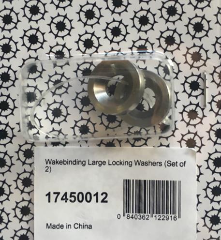 Wakebinding Large Locking Washers (Set of 2)Slingshot Sports