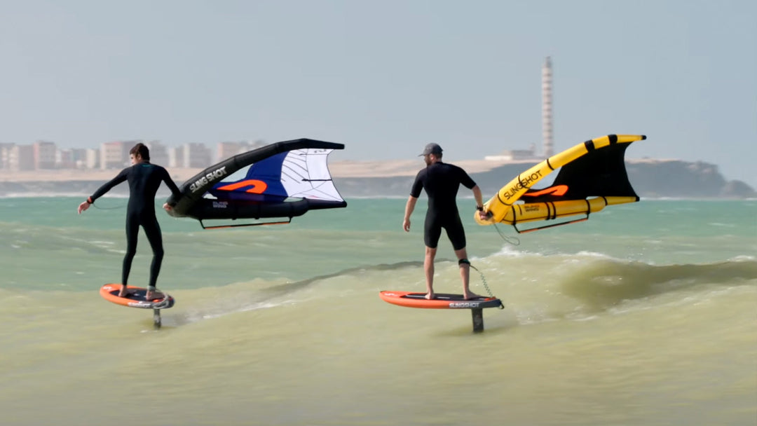 Wing Foiling Dakhla: Marokko mit Sam Light und Fred Hope