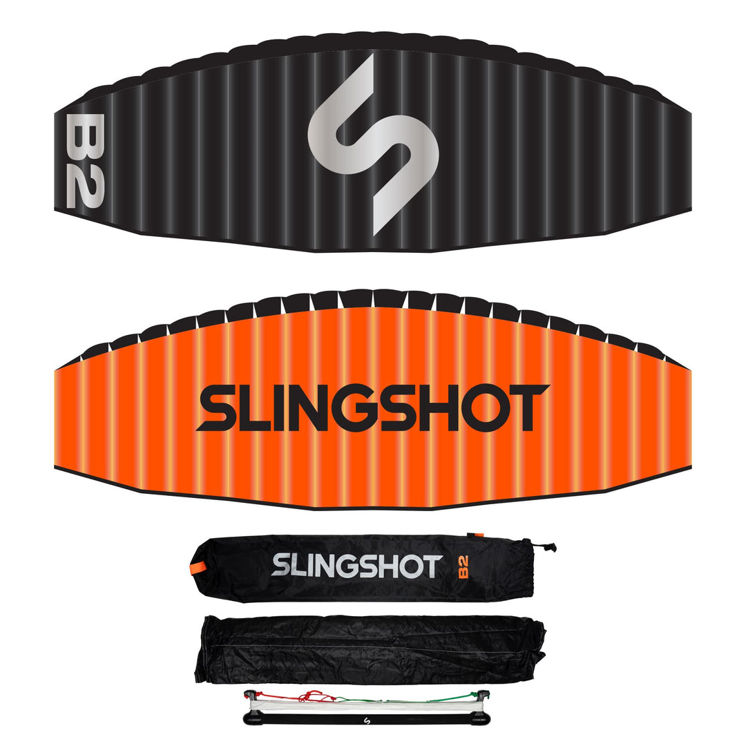 Slingshot B2 Trainer Kiteboarding und Land Ram Air Kite | Slingshot Sports