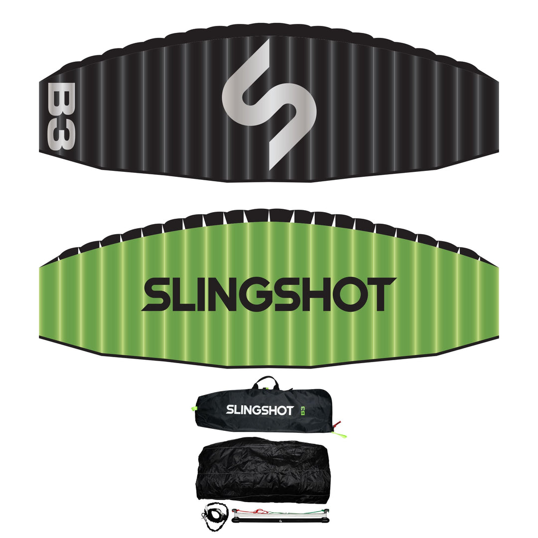 Slingshot B3 Trainer Kiteboarding und Land Ram Air Kite | Slingshot Sports