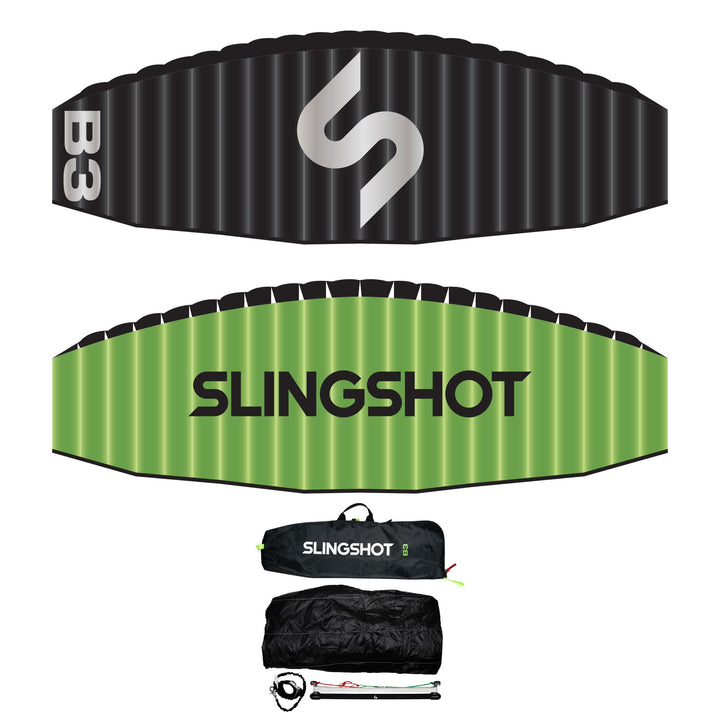 Slingshot B3 Trainer Kiteboarding und Land Ram Air Kite | Slingshot Sports