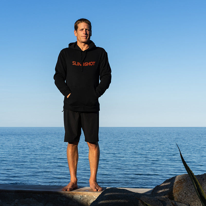 Geschlitzter Pullover HoodieSlingshot Sports