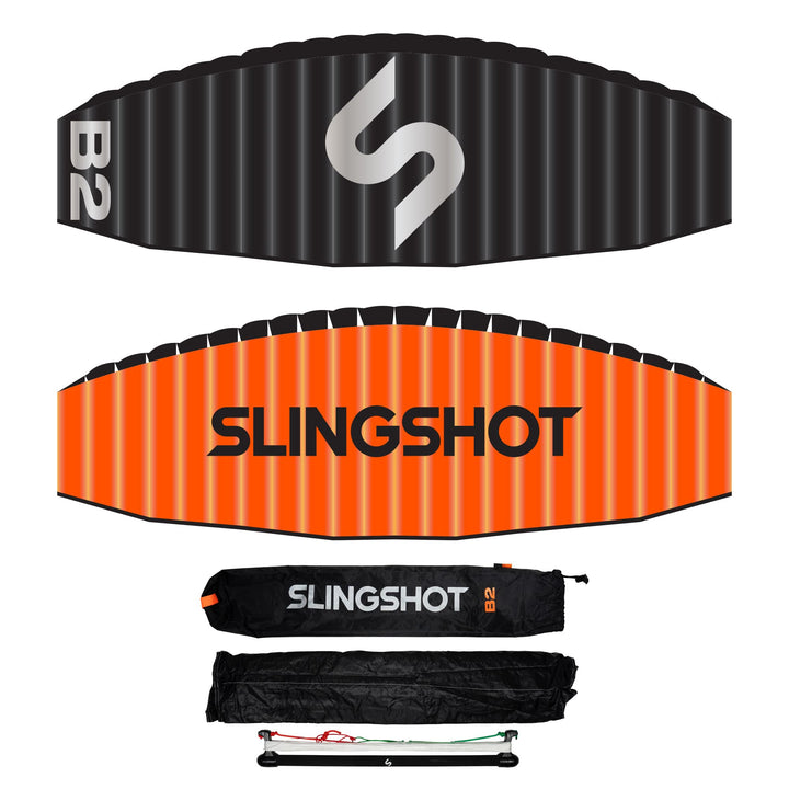 Slingshot B2 Trainer Kitesurf and Land Ram Air Kite | Slingshot Sports