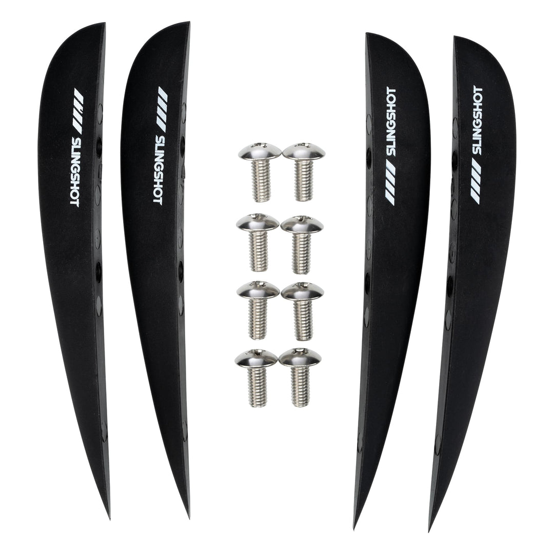 Aileron Wake 6" - paquet de 4, Noir V2